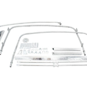 Conjunto arquillos 88 galvanizados para lona completa