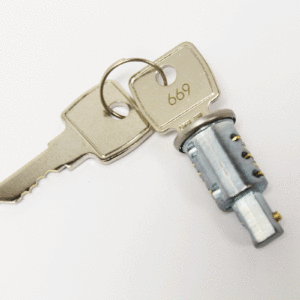 Bombín de cerradura con llave