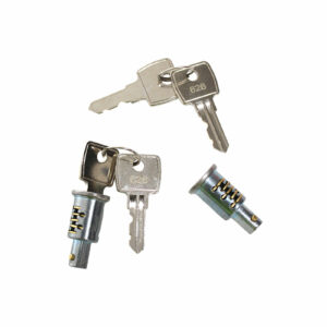 Juego de bombines de cerradura con llaves para sistema de puerta antiburst